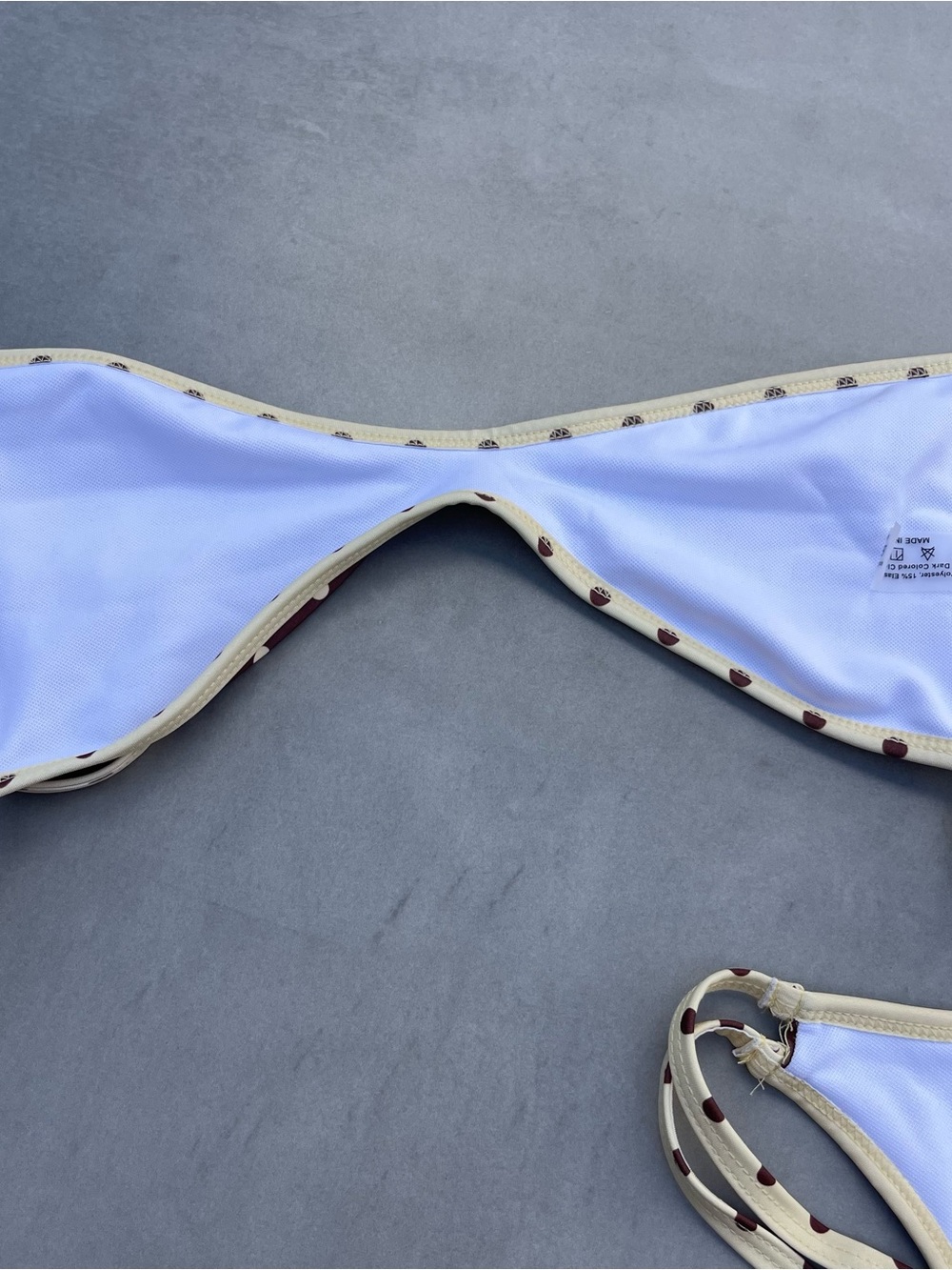 Brown Polka Dot Bikini - Picture 6 of 6